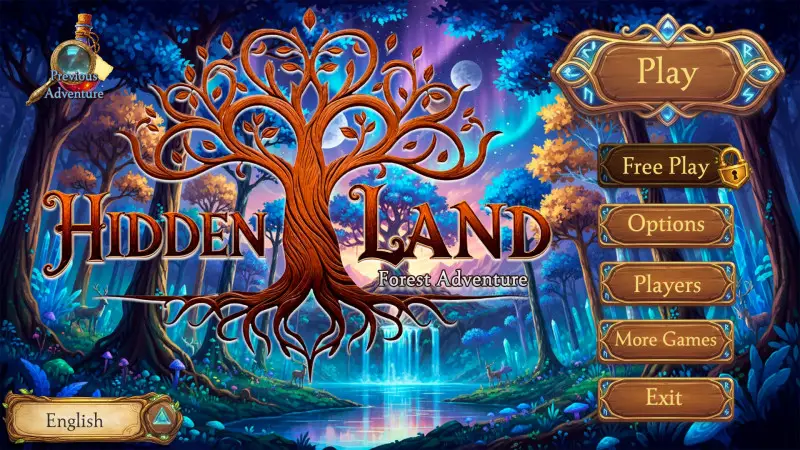 Постер игры Hidden Land Forest Adventure