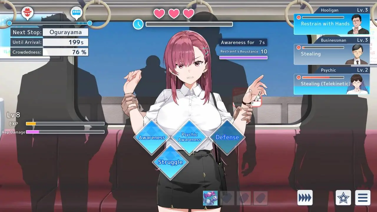 Скриншот игры Rina's Undercover Train Operation