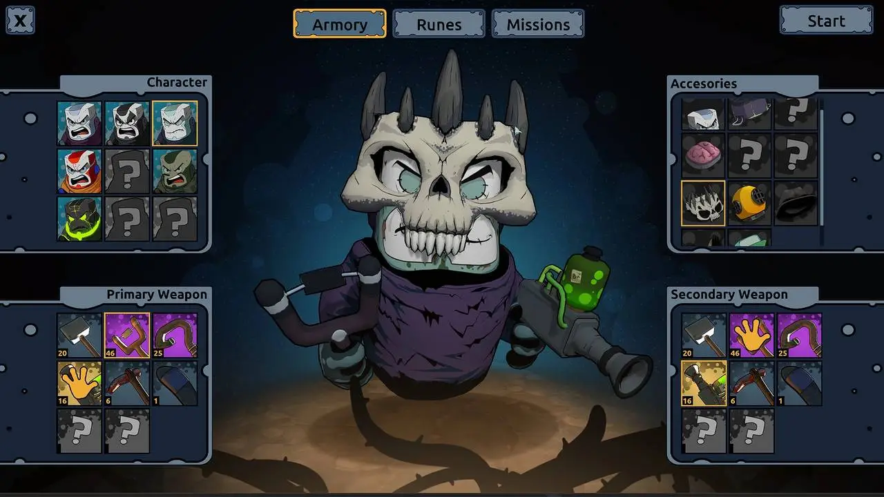Скриншот игры Blast Head