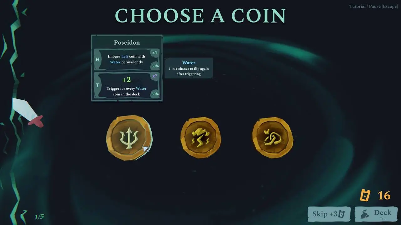 Скриншот игры Wunder: The Double-Sided Deckbuilder