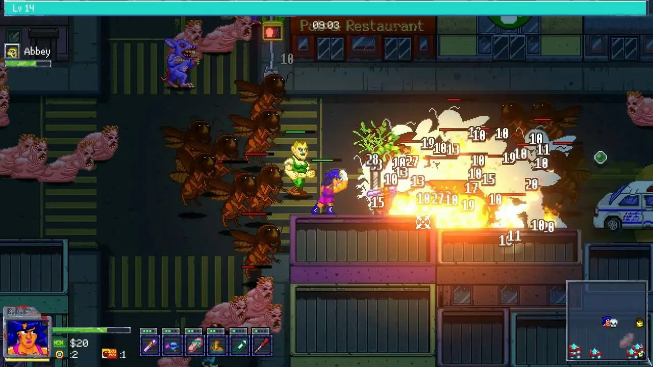 Скриншот игры Beatdown City Survivors