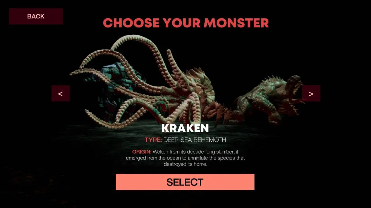 Скриншот игры YOU ARE THE MONSTER