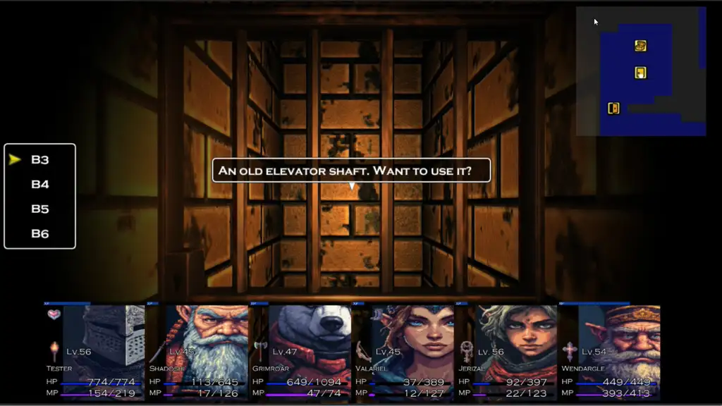 Скриншот игры Dungeon of Calibris: Demon Orb