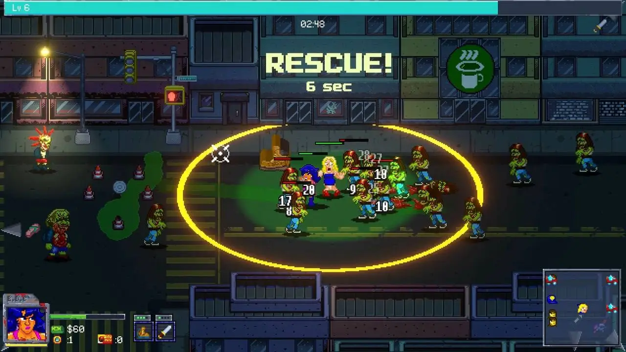 Скриншот игры Beatdown City Survivors