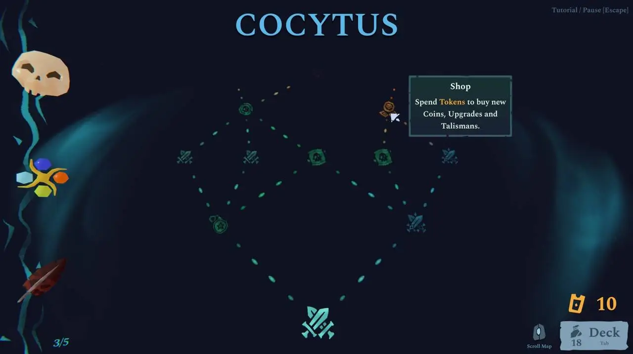 Скриншот игры Wunder: The Double-Sided Deckbuilder