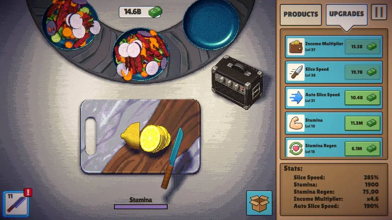 Скриншот игры Slice To Meet You
