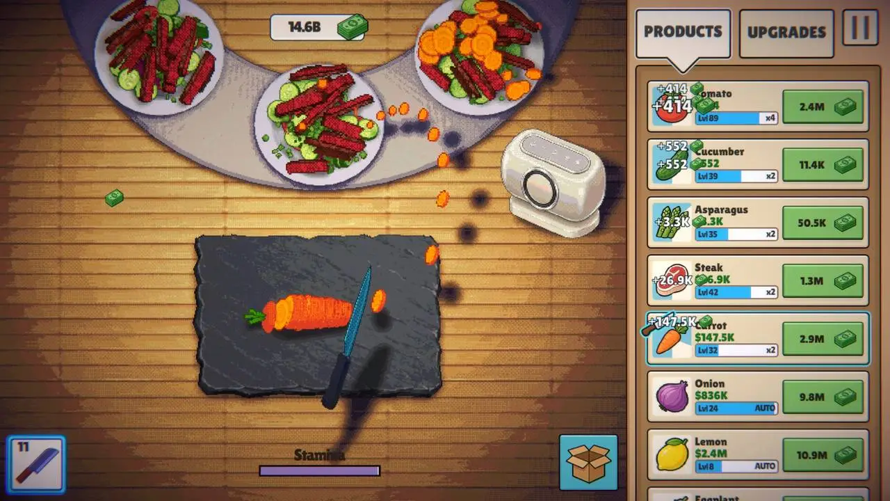 Скриншот игры Slice To Meet You