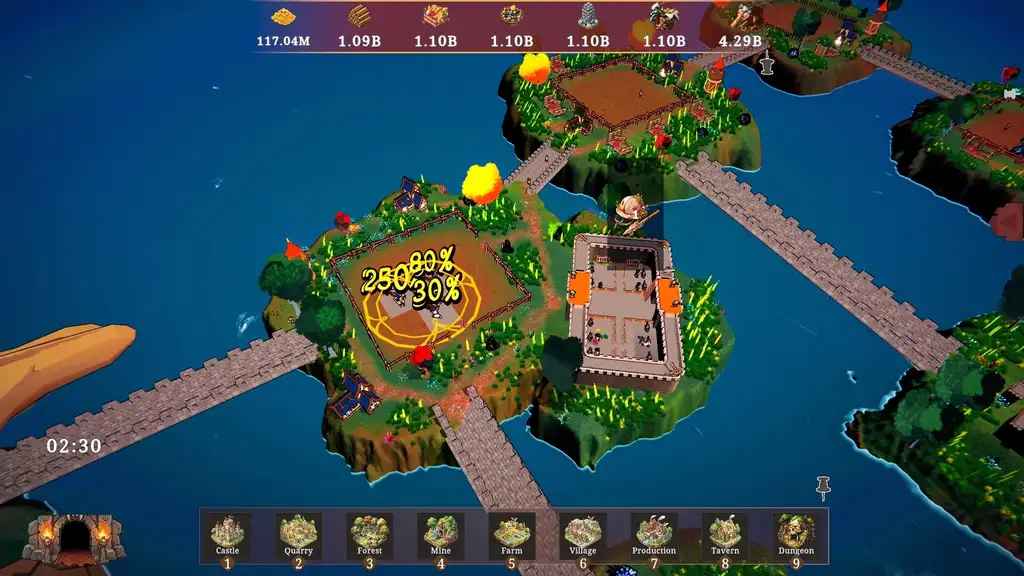 Скриншот игры Under Tower Idle