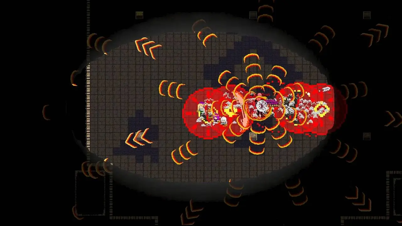 Скриншот игры Flower Survivors