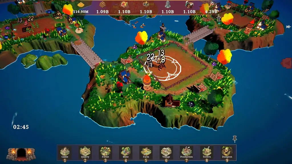Скриншот игры Under Tower Idle
