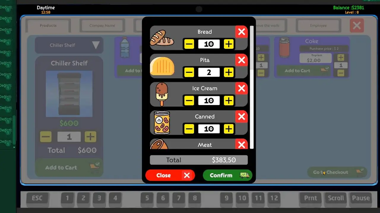 Скриншот игры Market Simulation: Rush Hour