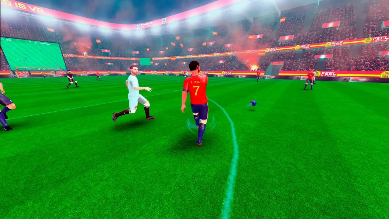 Скриншот игры Motion Soccer PRO