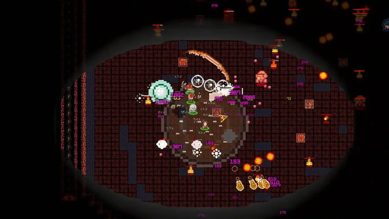 Скриншот игры Flower Survivors