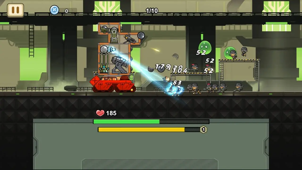 Скриншот игры Thunder Tank: Iron Shield