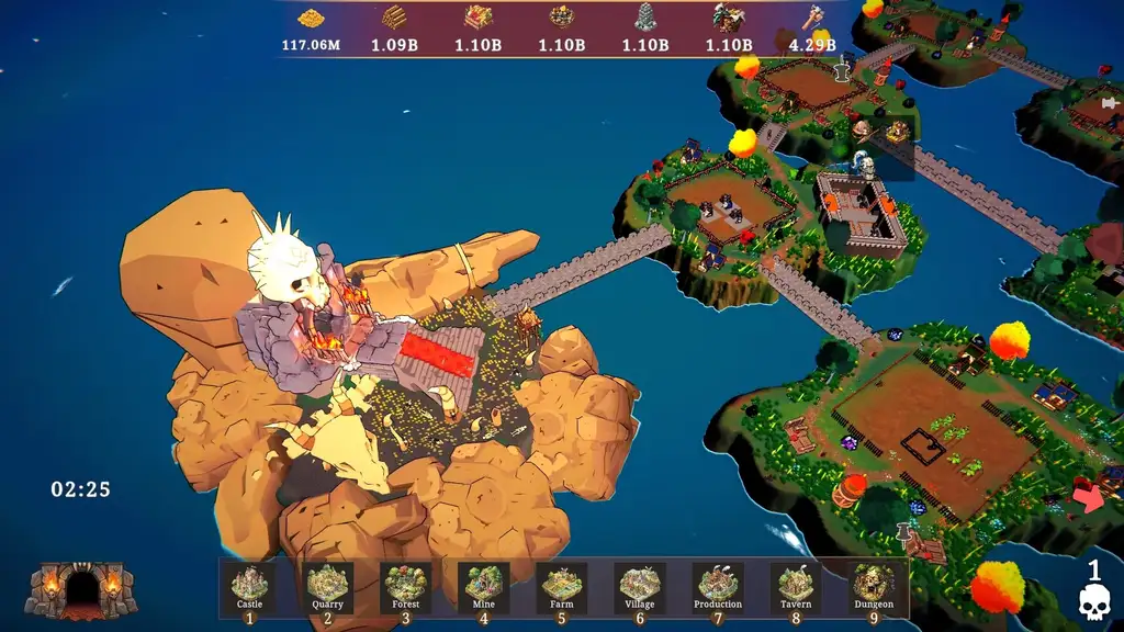 Скриншот игры Under Tower Idle