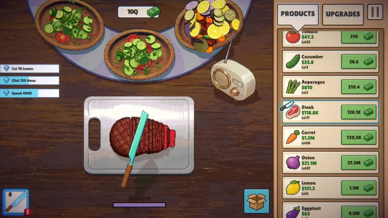 Скриншот игры Slice To Meet You