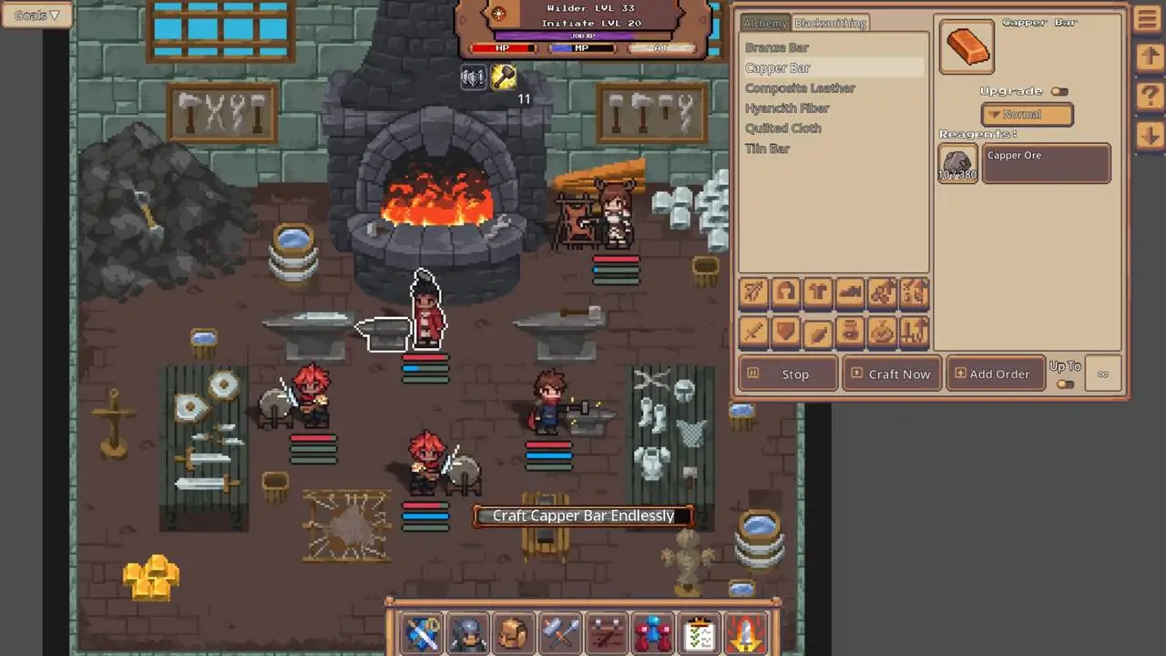 Скриншот игры Guildamation