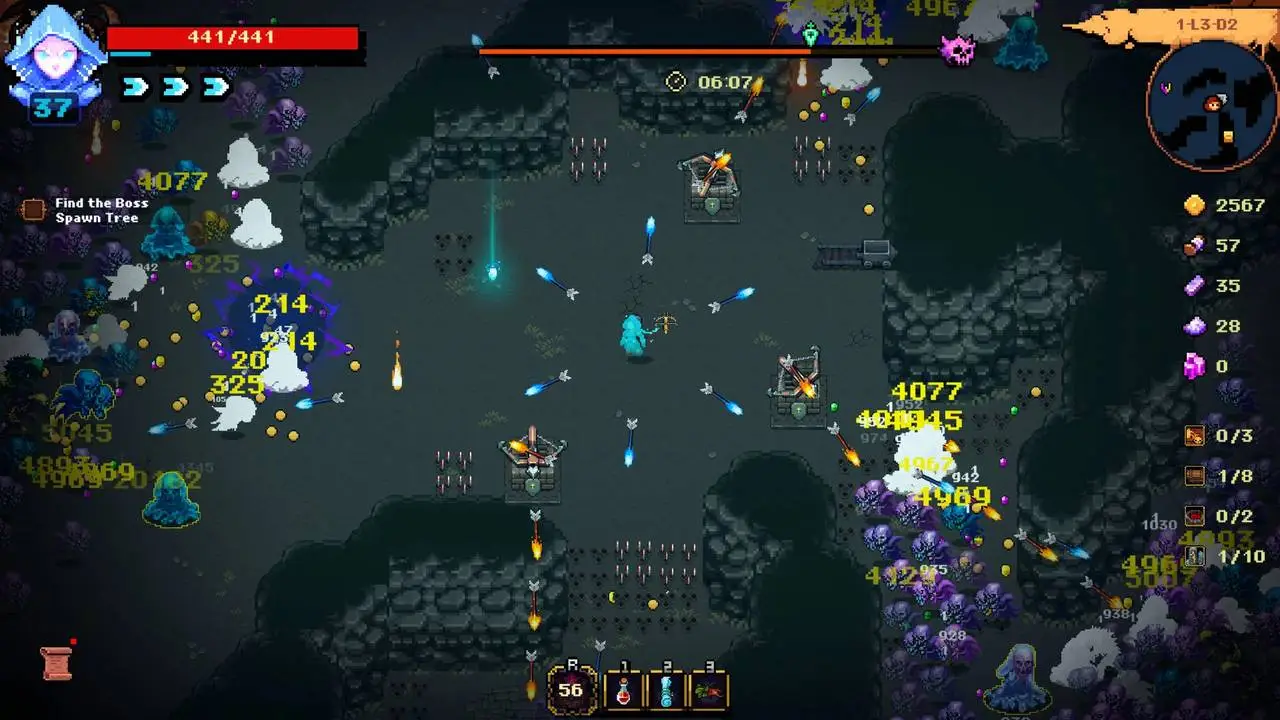 Скриншот игры Soulforge Lost Path