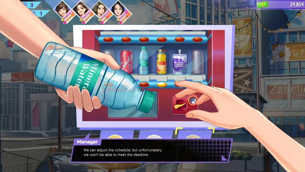 Скриншот игры K-pop Idol Stories: Road to Debut