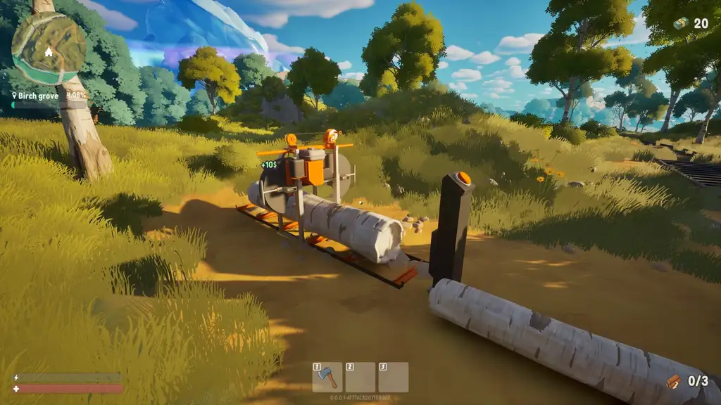 Скриншот игры A Game About Chopping Trees