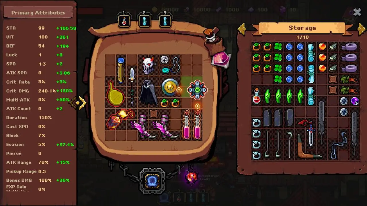 Скриншот игры Soulforge Lost Path