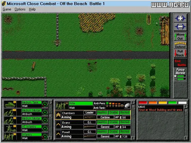 Скриншот игры Антология Close Combat