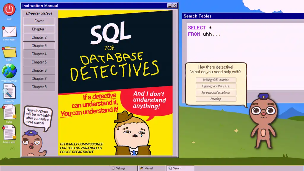 Скриншот игры Database Detective: Minor Crimes Division