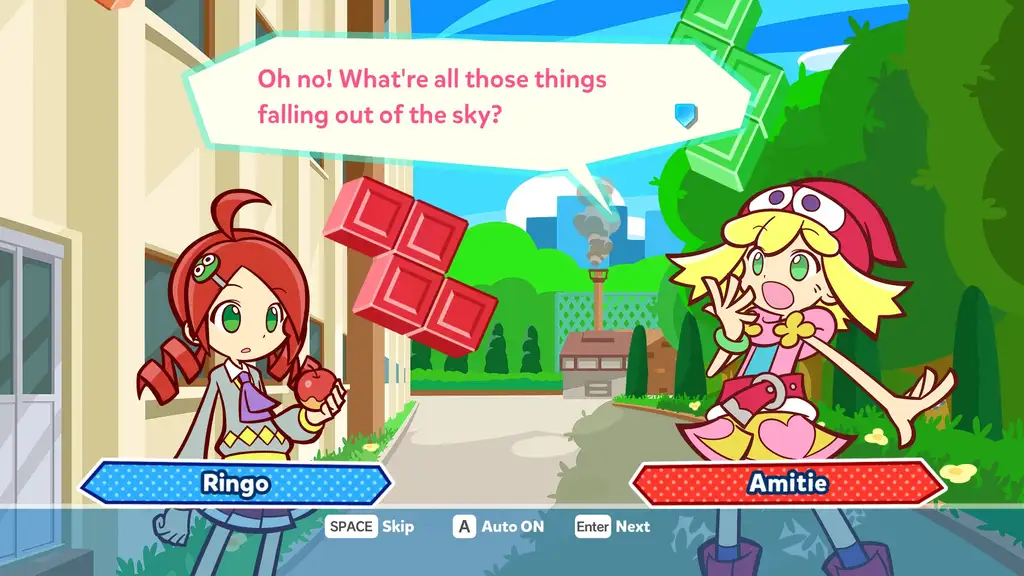 Скриншот игры Puyo Puyo Tetris