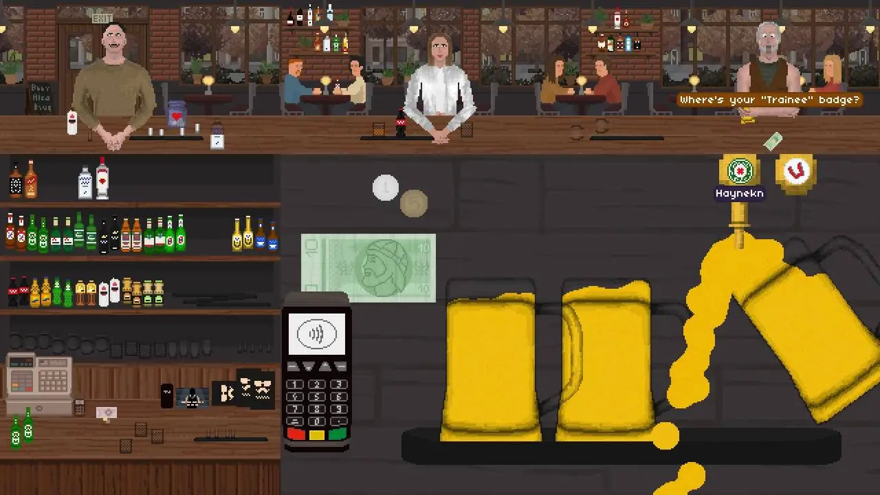 Скриншот игры Something to Drink?
