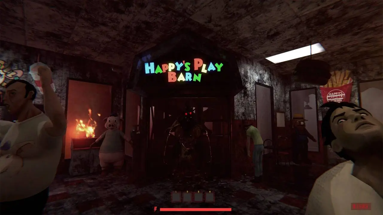 Скриншот игры Happy's Humble Burger Cult