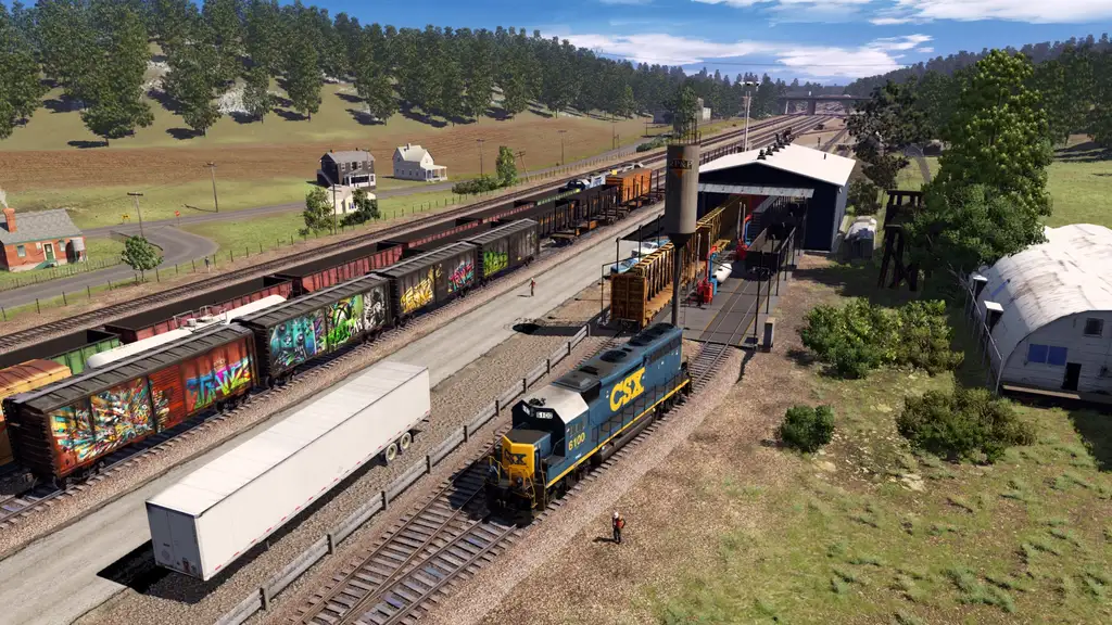 Скриншот игры Trainz Simulator World Tour