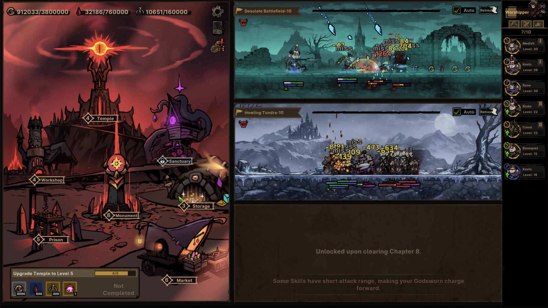 Скриншот игры Path of Idle: Old Gods Rising