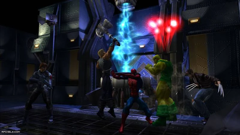 Скриншот игры Marvel Ultimate Alliance