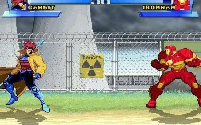 Скриншот игры M.U.G.E.N MARVEL VS DC