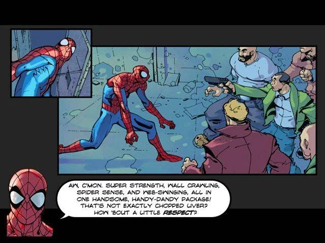 Скриншот игры Marvel Trading Card Game
