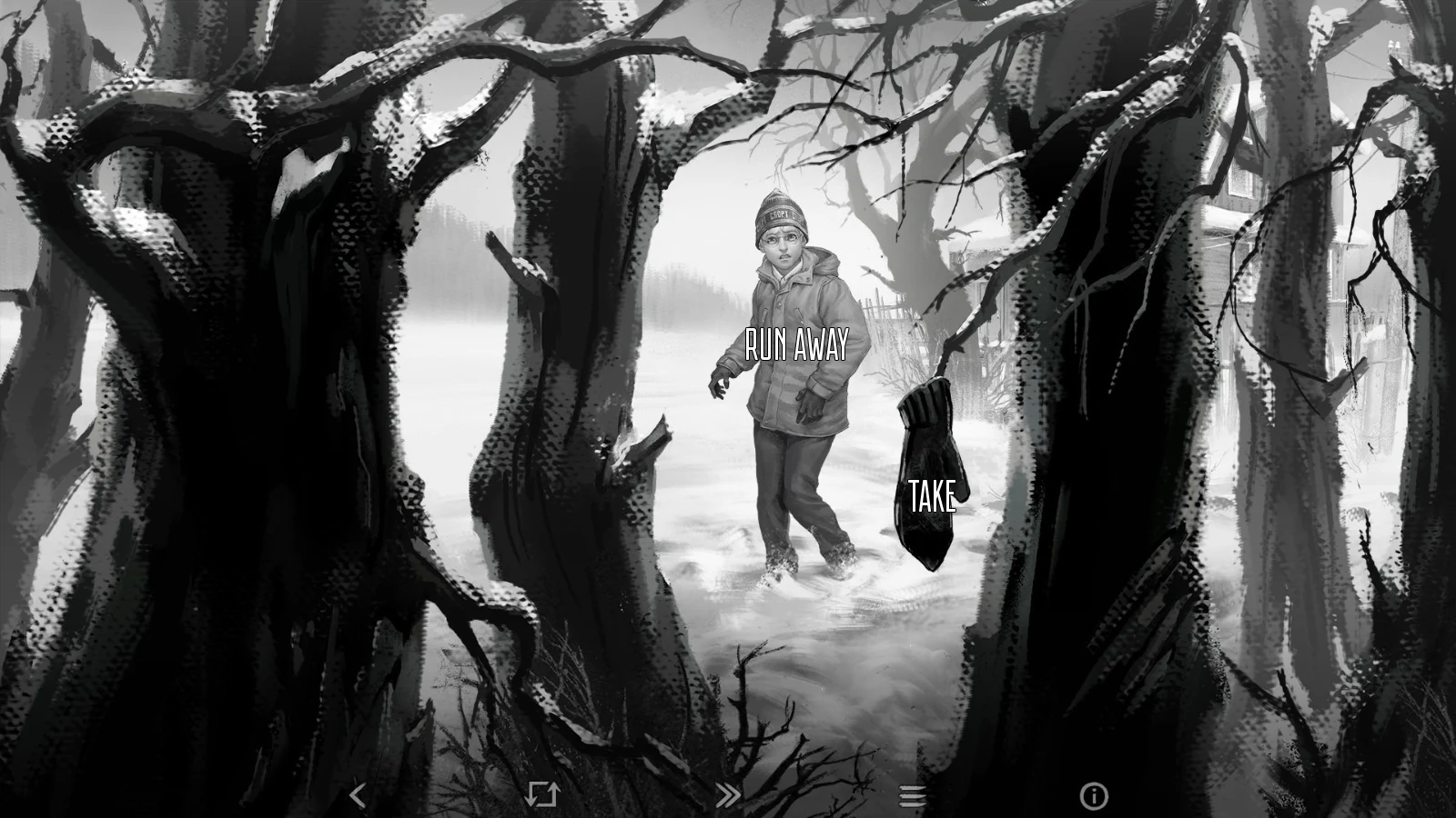Скриншот игры Зайчик / Tiny Bunny
