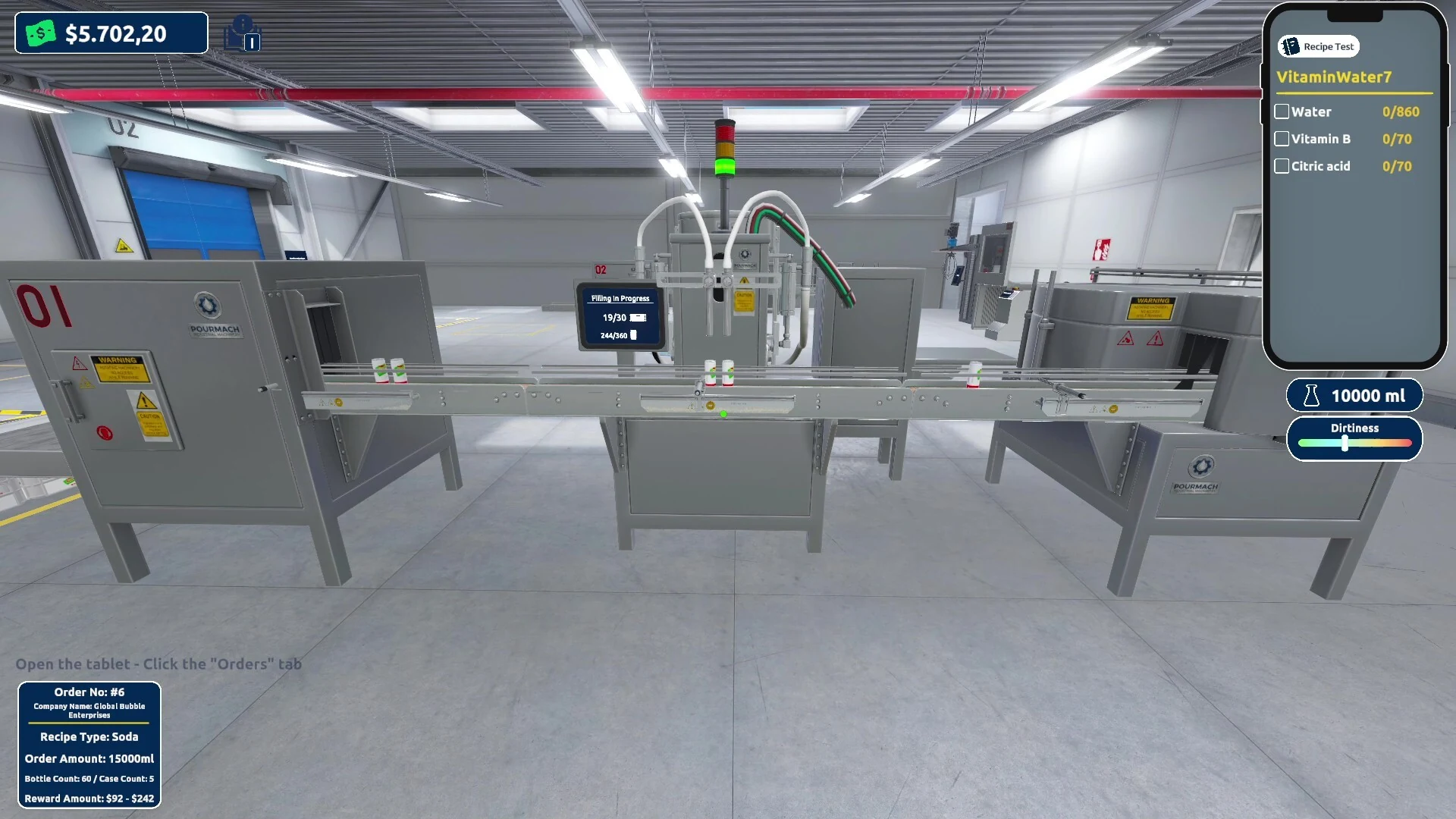 Скриншот игры Drink Factory Simulator