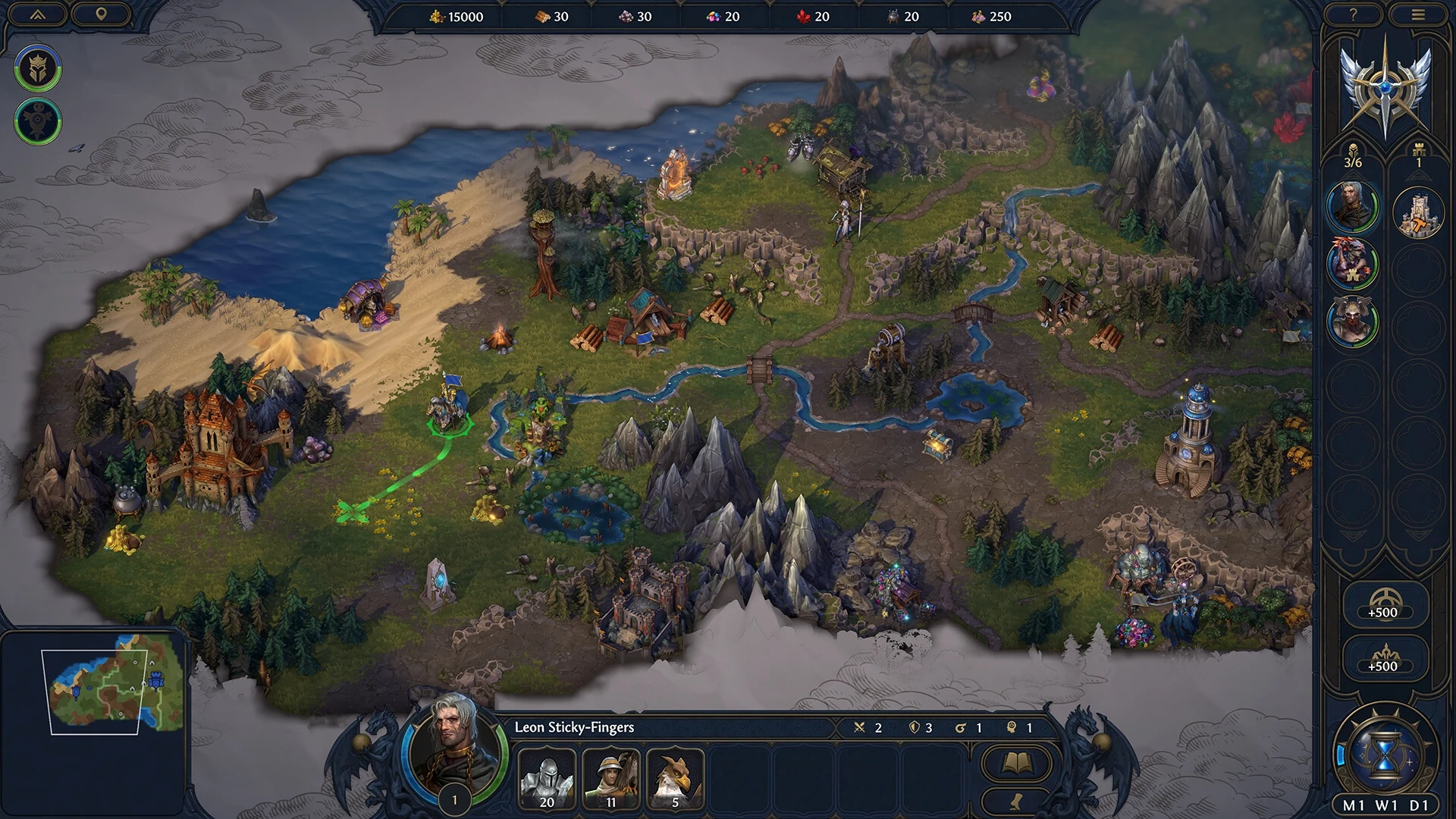 Скриншот игры Heroes of Might & Magic: Olden Era