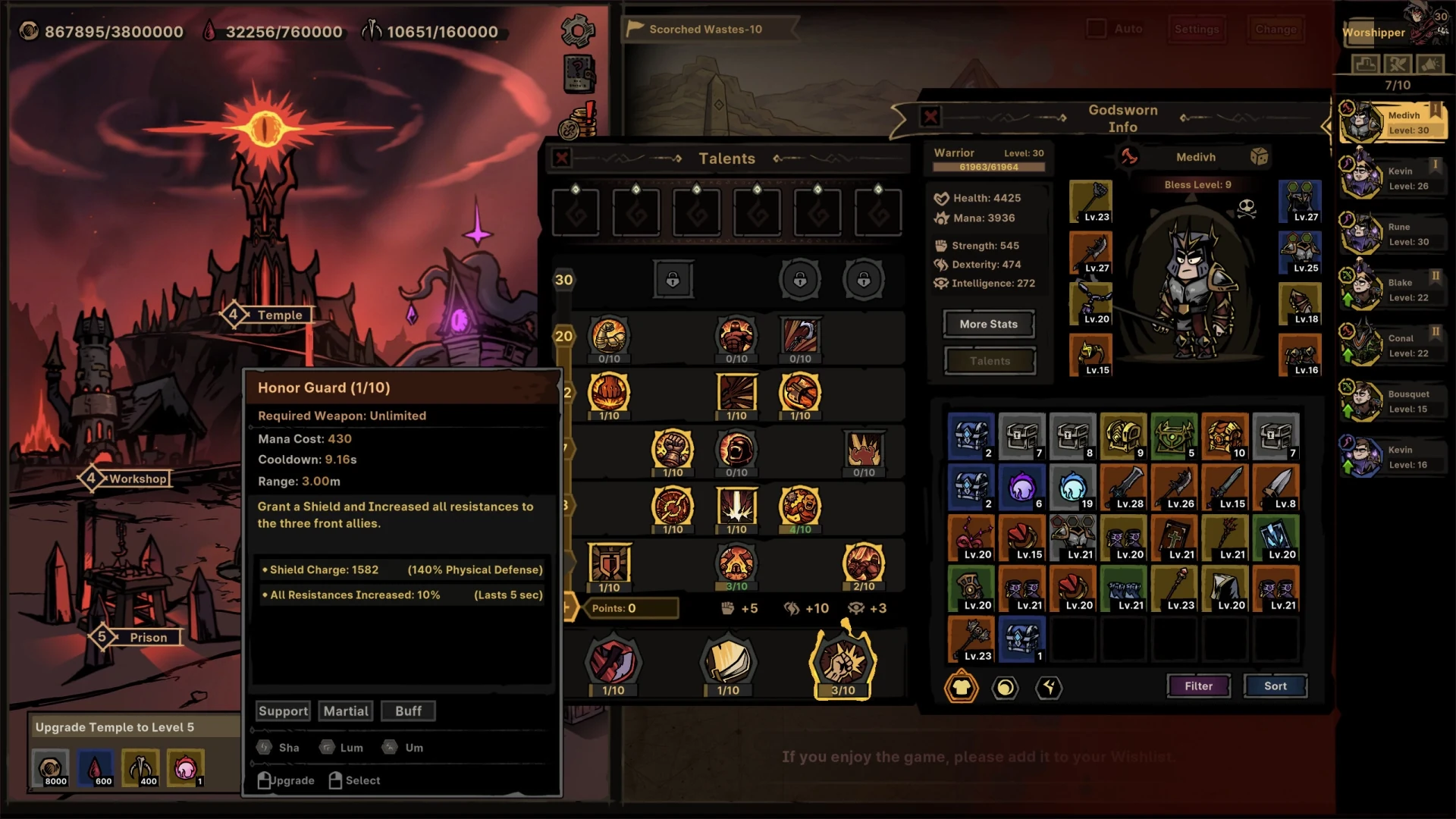 Скриншот игры Path of Idle: Old Gods Rising