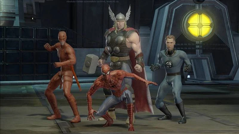 Скриншот игры Marvel Ultimate Alliance