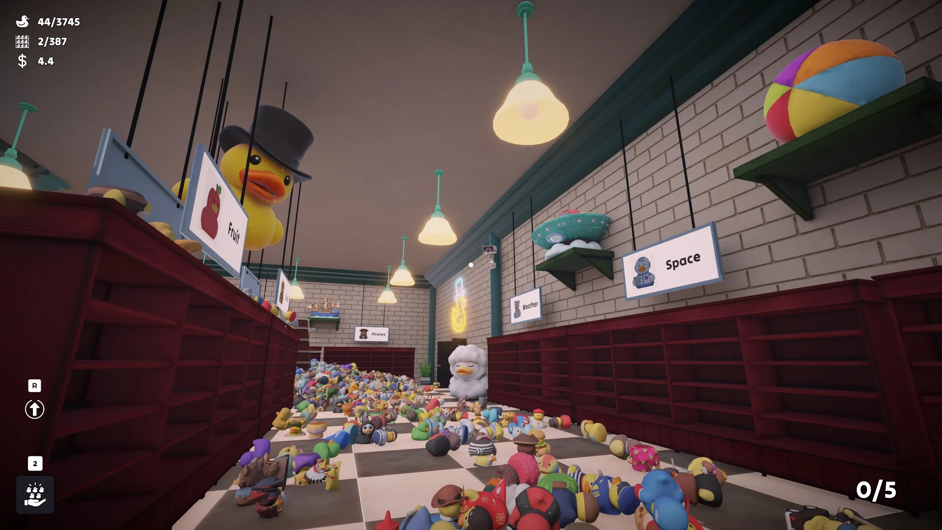 Скриншот игры Sort Them Ducks