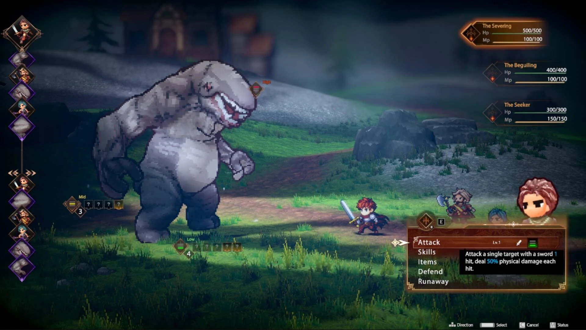 Скриншот игры The Severed Gods