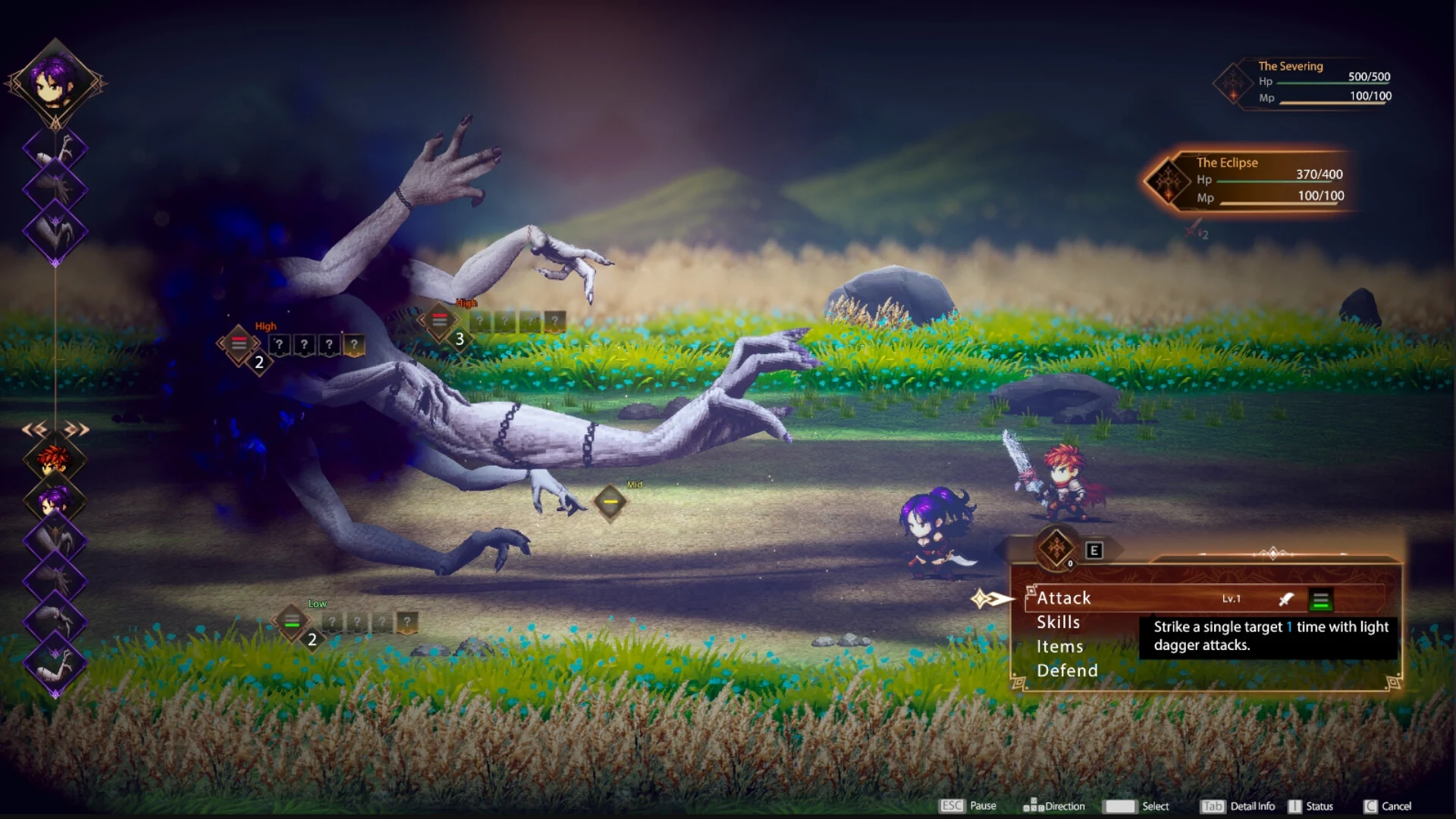 Скриншот игры The Severed Gods