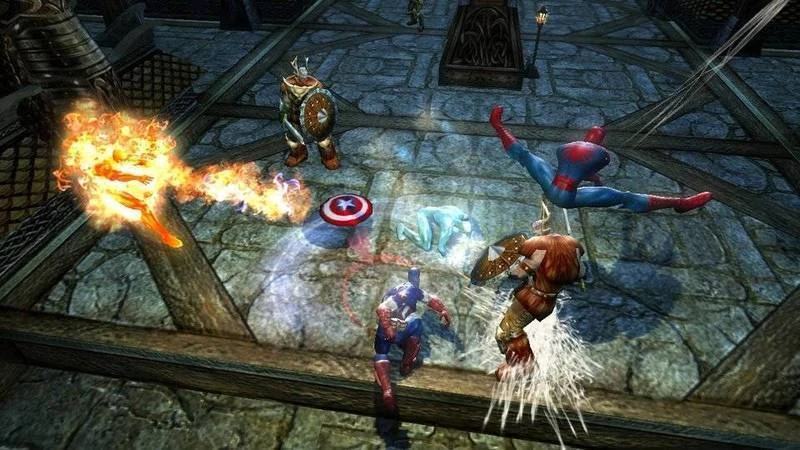 Скриншот игры Marvel Ultimate Alliance