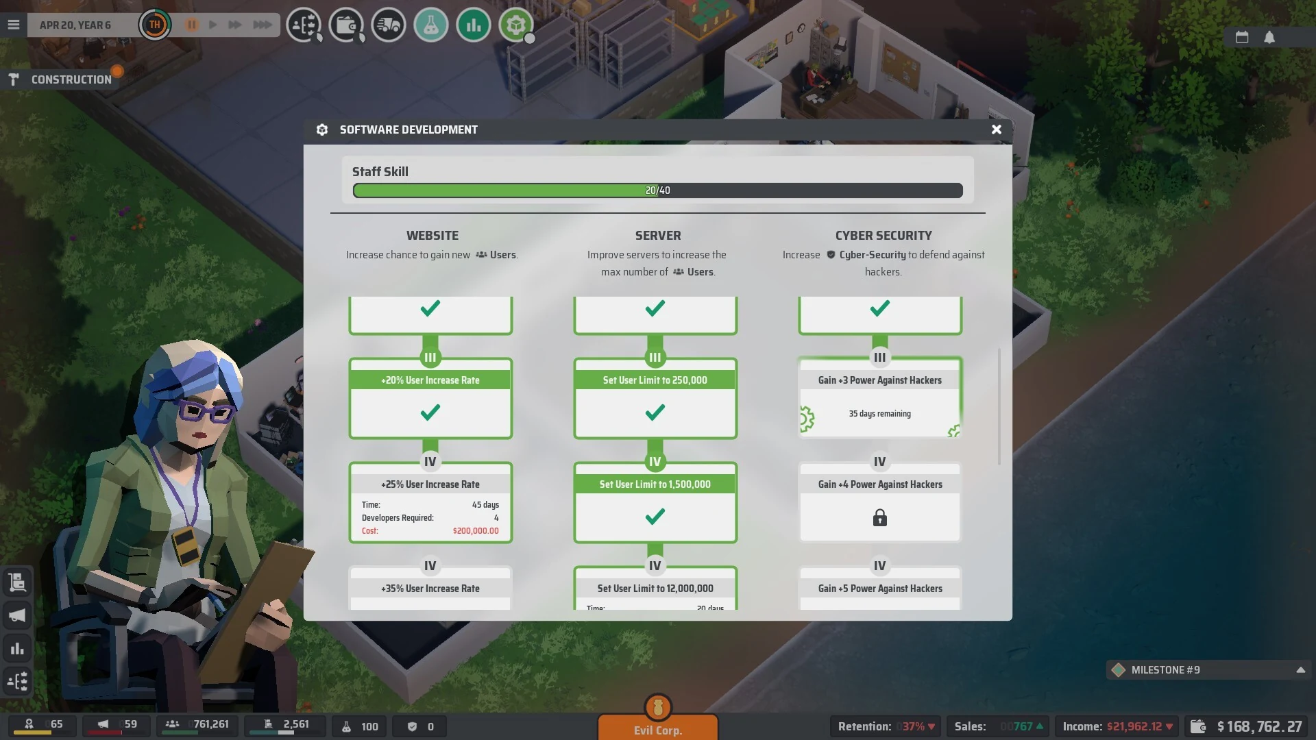 Скриншот игры E-Shop Tycoon
