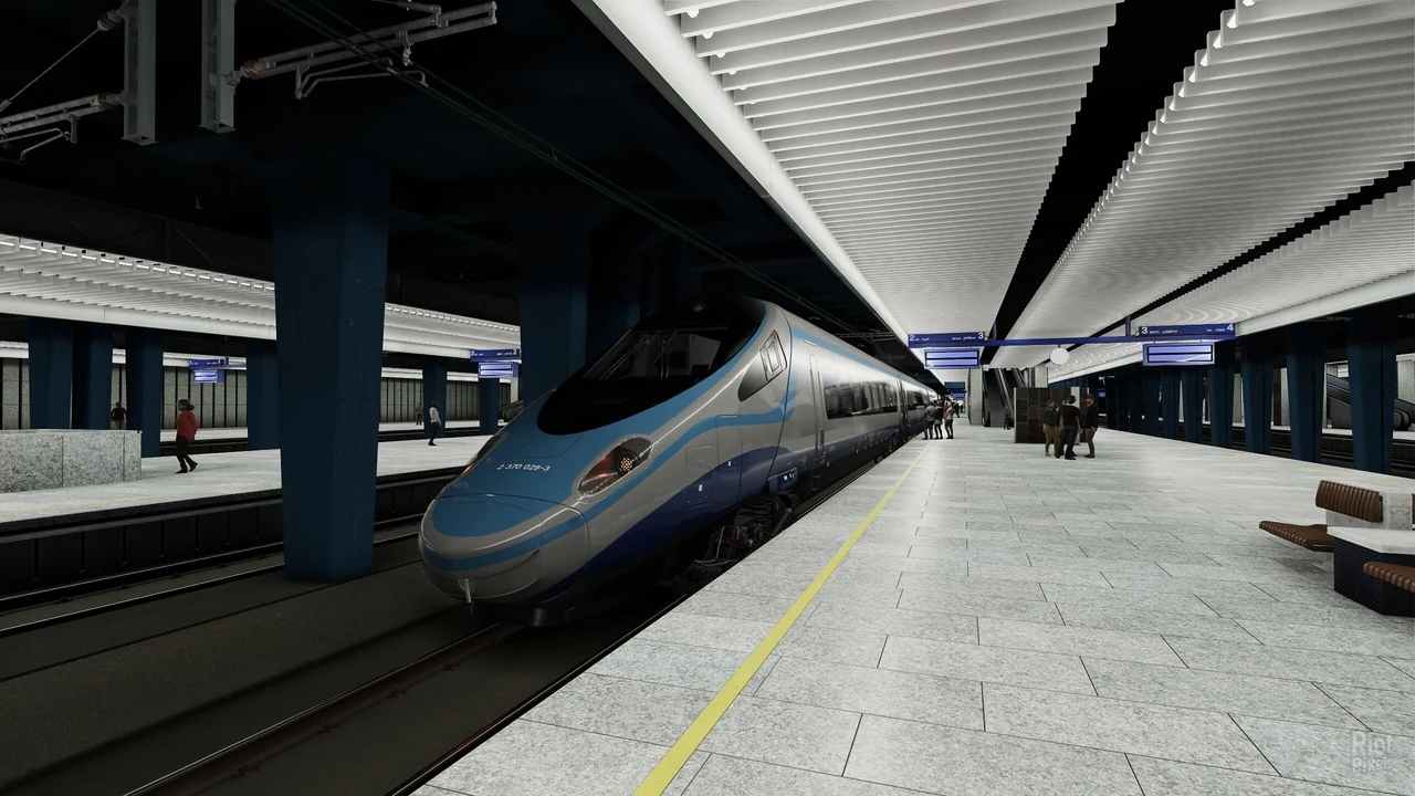Скриншот игры SimRail: The Railway Simulator