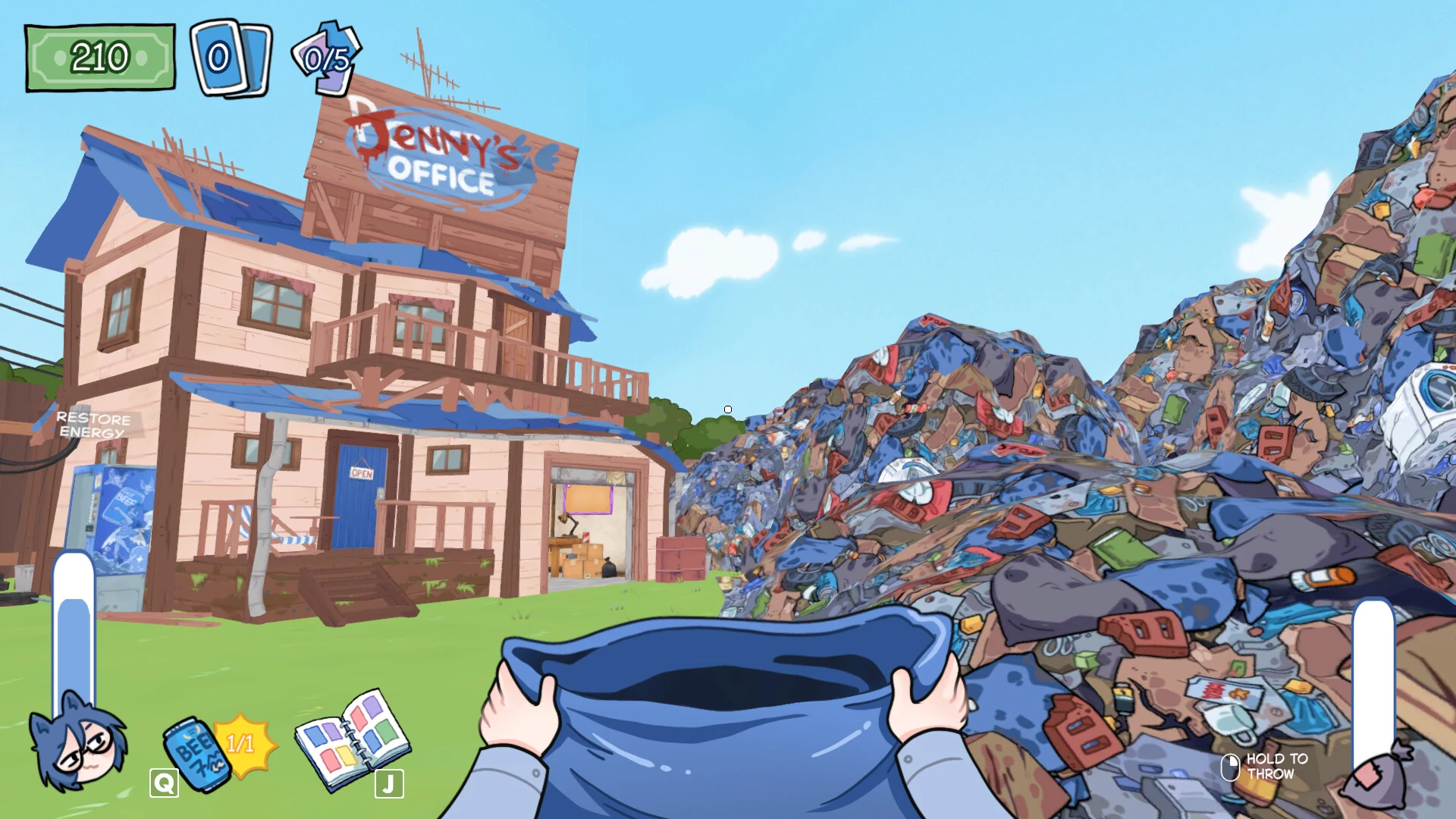 Скриншот игры KOTAMON: My Sis Found A Super-Rare Card In Her Cereal Box, So I Became A Garbage Man To Find The Entire Collection And Earn $1,000,000