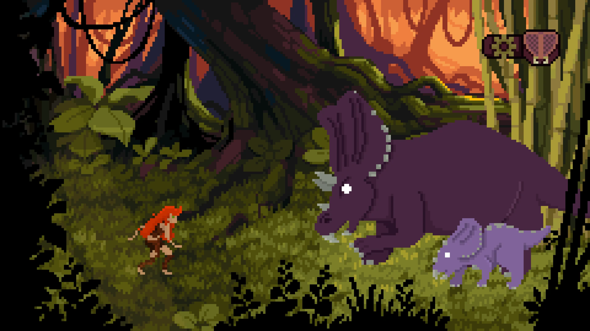 Скриншот игры Theropods
