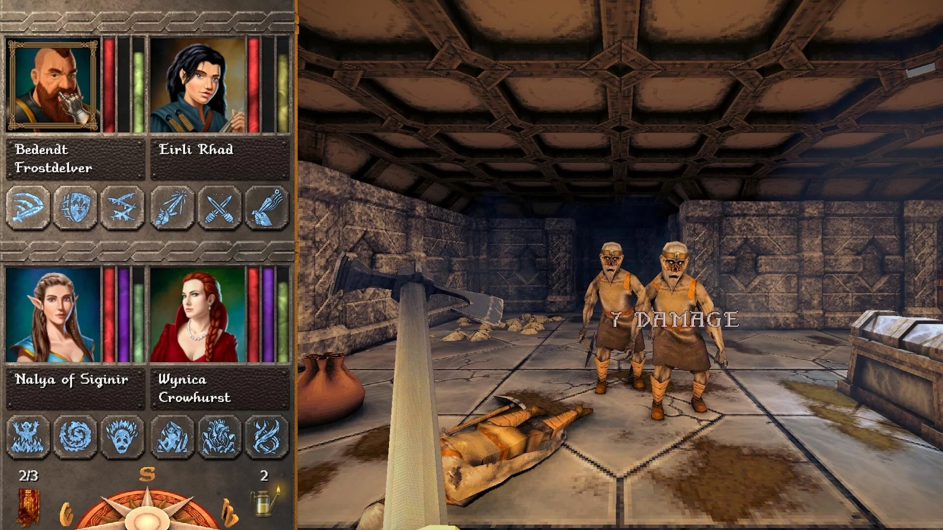 Скриншот игры Dverghold