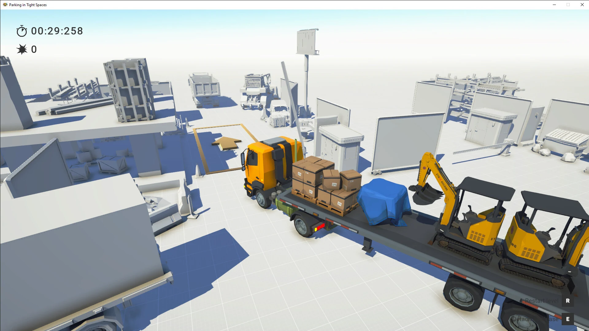 Скриншот игры Parking in Tight Spaces